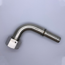 26791 AÇO INOXIDÁVEL 90 ° JIC FÊMEA 74 ° CONE SEAT SAE J514 padrão de encaixe hidráulico